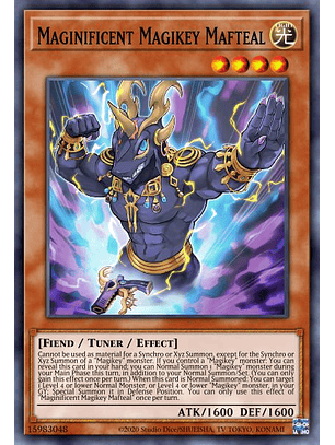 Maginificent Magikey Mafteal - MP22-EN200 - Common 1st Edition