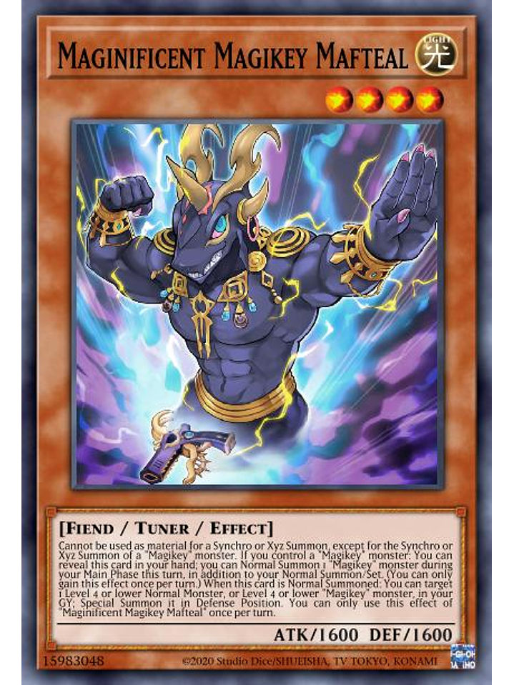 Maginificent Magikey Mafteal - MP22-EN200 - Common 1st Edition 1