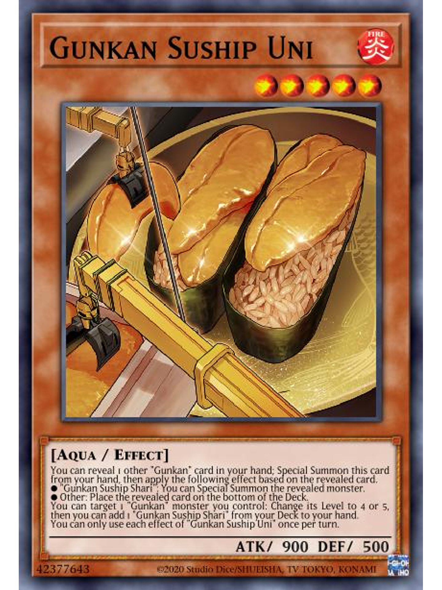 Gunkan Suship Uni - MP22-EN201 - Common 1st Edition 1