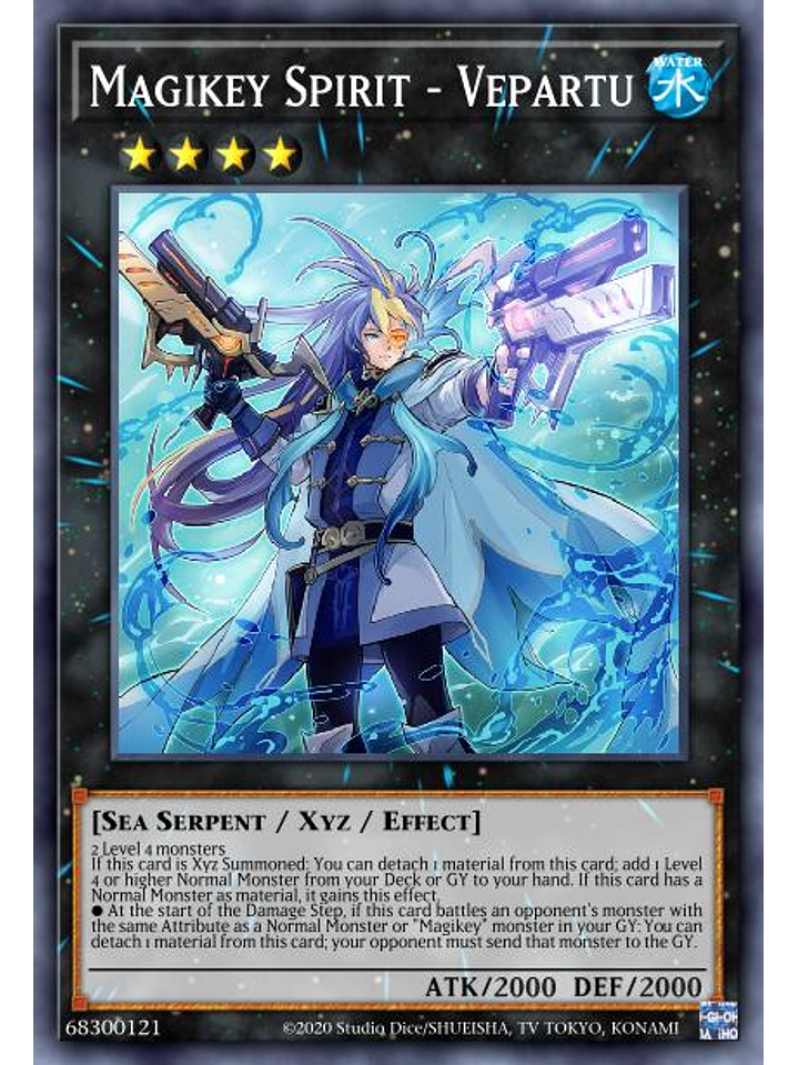 Magikey Spirit - Vepartu - MP22-EN213 - Rare 1st Edition 1