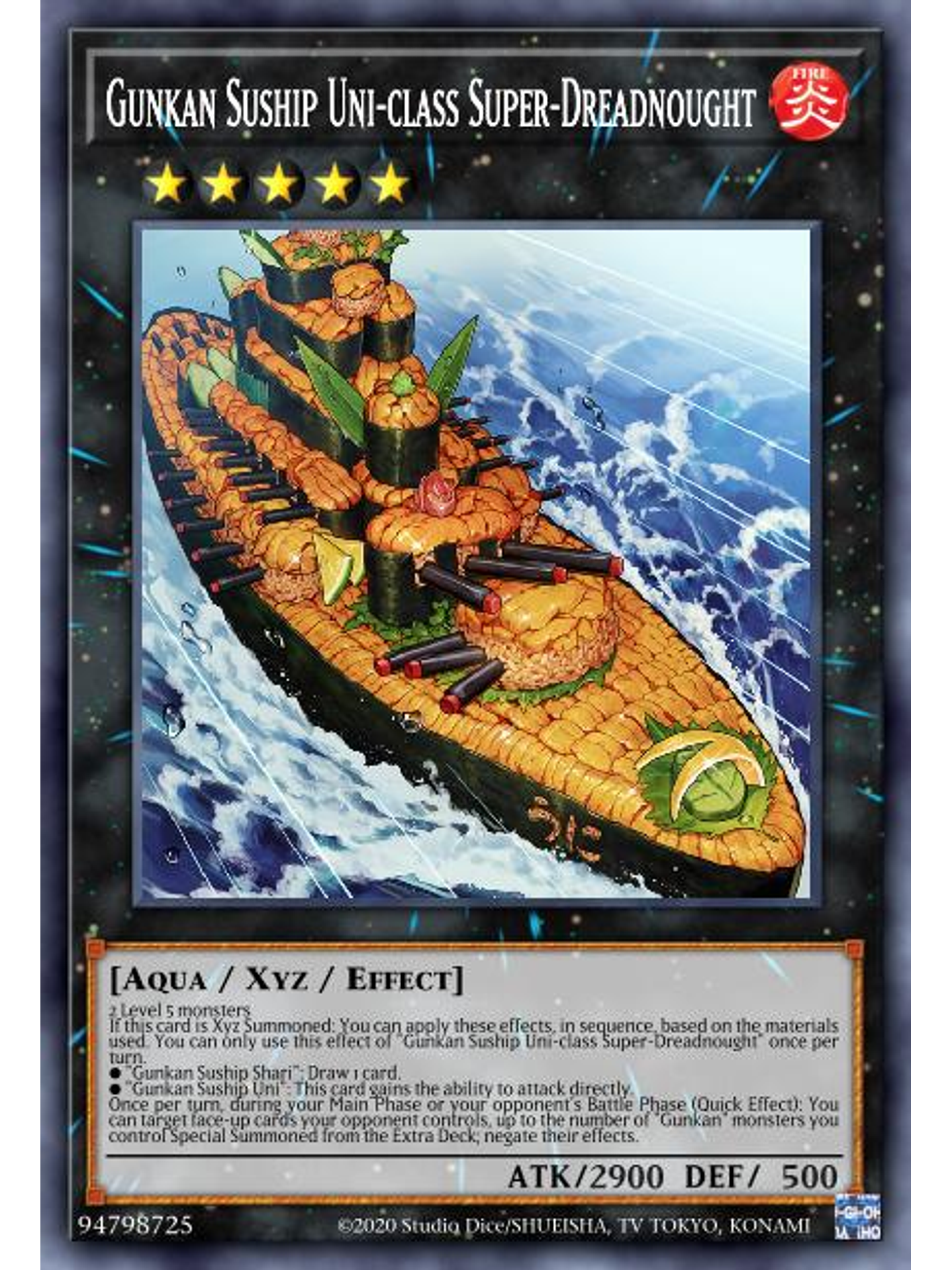 Gunkan Suship Uni-class Super-Dreadnought - MP22-EN214 - Common 1st Edition 1