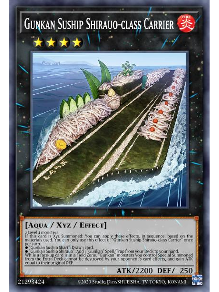 Gunkan Suship Shirauo-class Carrier - MP22-EN215 - Common 1st Edition 1