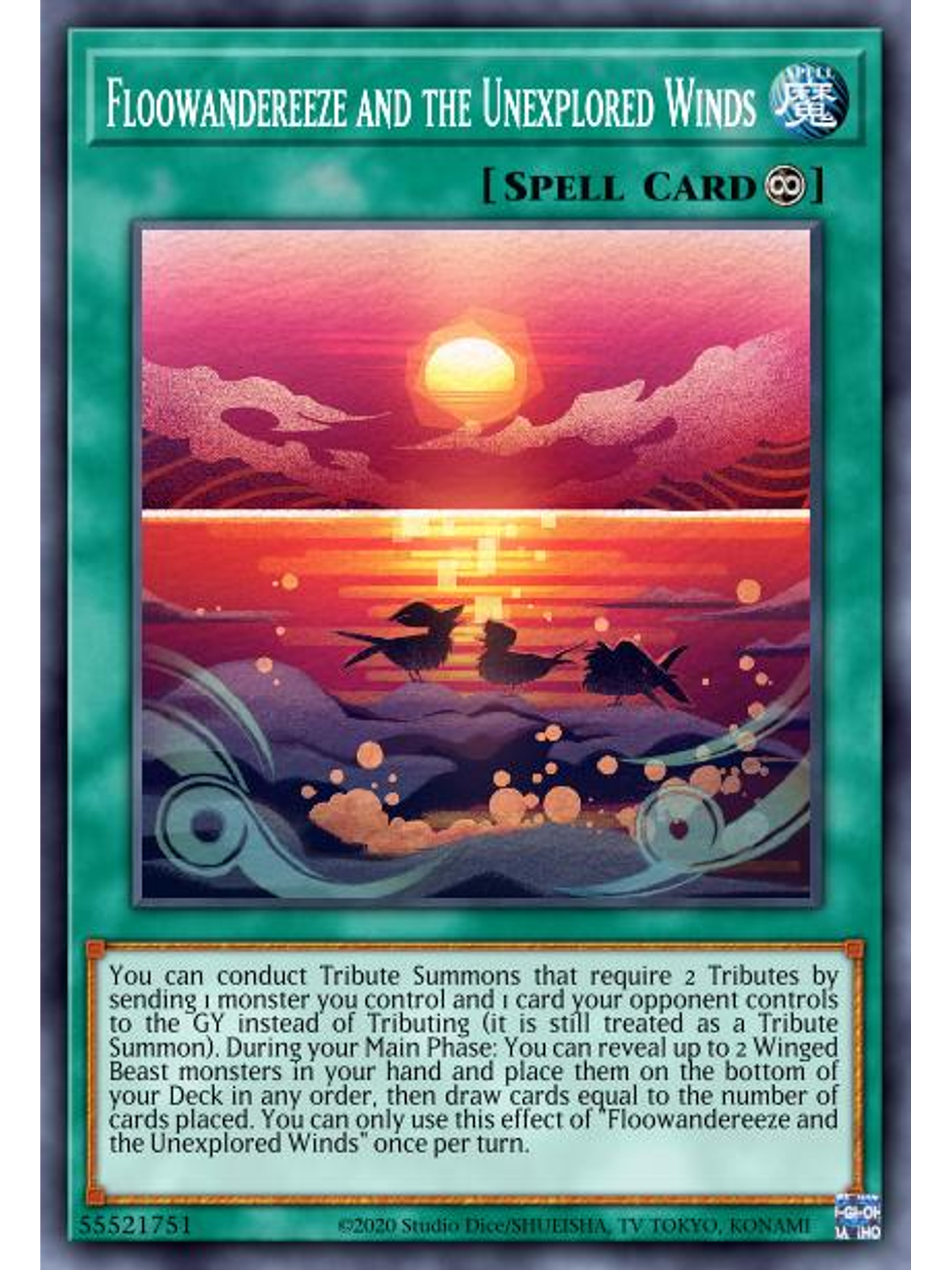 Floowandereeze and the Unexplored Winds - MP22-EN221 - Rare 1st Edition 1