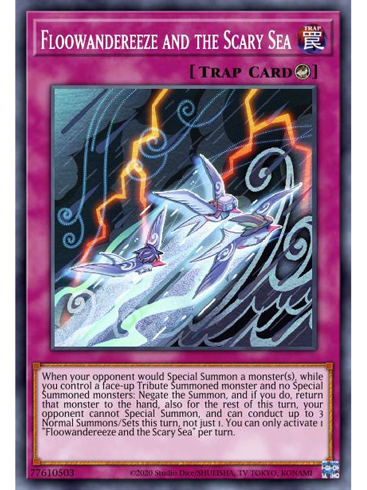 Floowandereeze and the Scary Sea - MP22-EN228 - Common 1st Edition 1