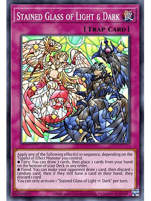 Stained Glass of Light & Dark - MP22-EN230 - Rare 1st Edition