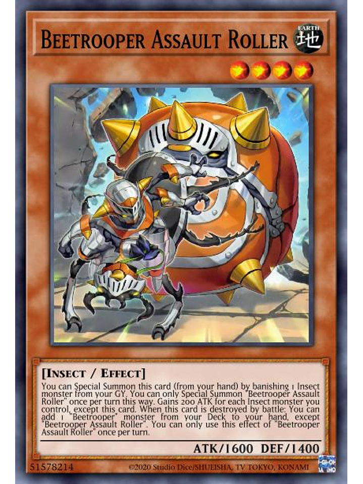 Beetrooper Assault Roller - MP22-EN236 - Common 1st Edition 1