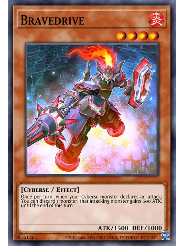 Bravedrive - MP22-EN244 - Common 1st Edition 1