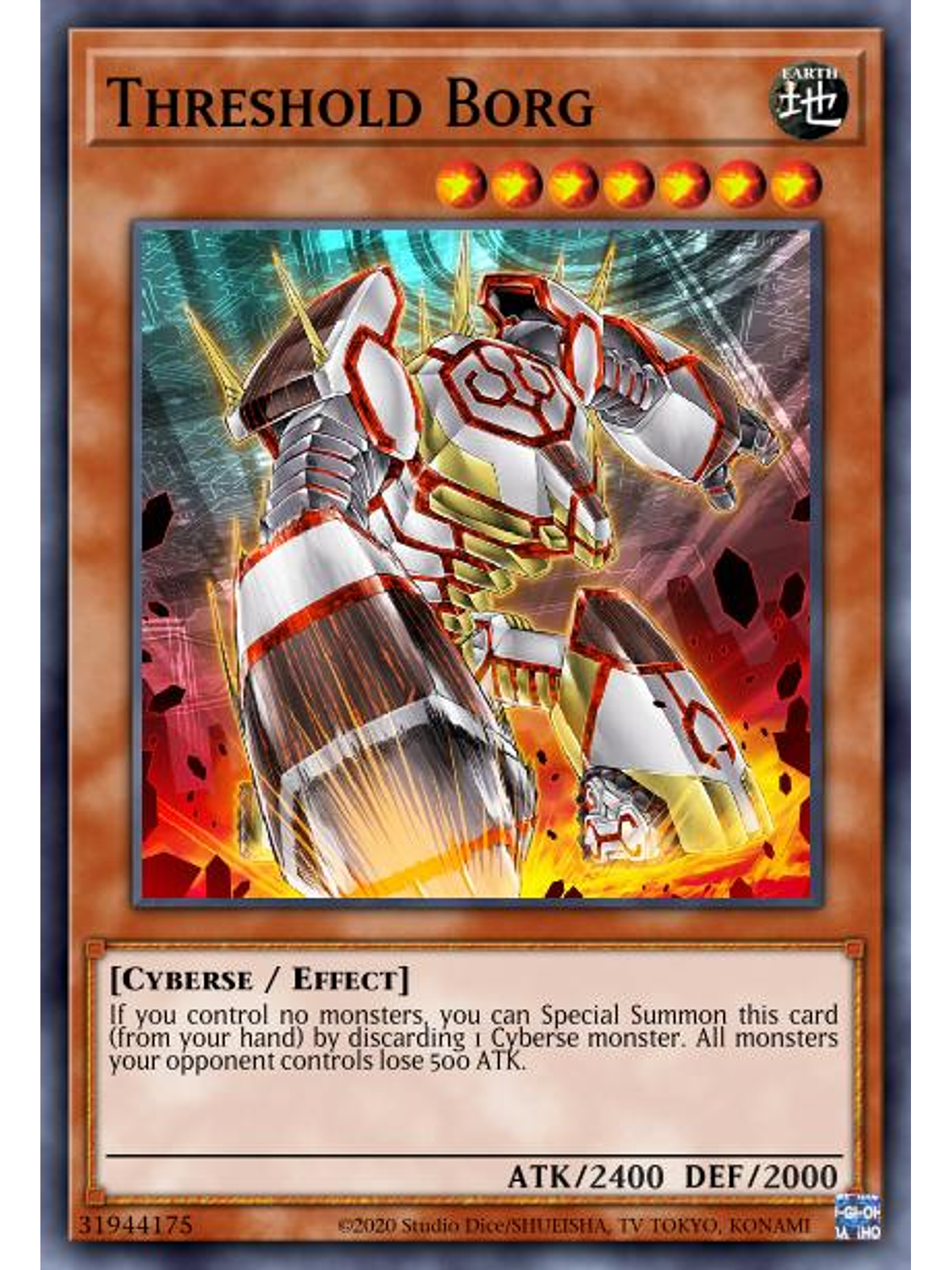 Threshold Borg - MP22-EN246 - Ultra Rare 1st Edition 1