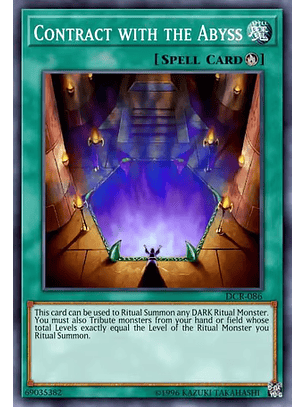 Contract with the Abyss - MP22-EN250 - Ultra Rare 1st Edition