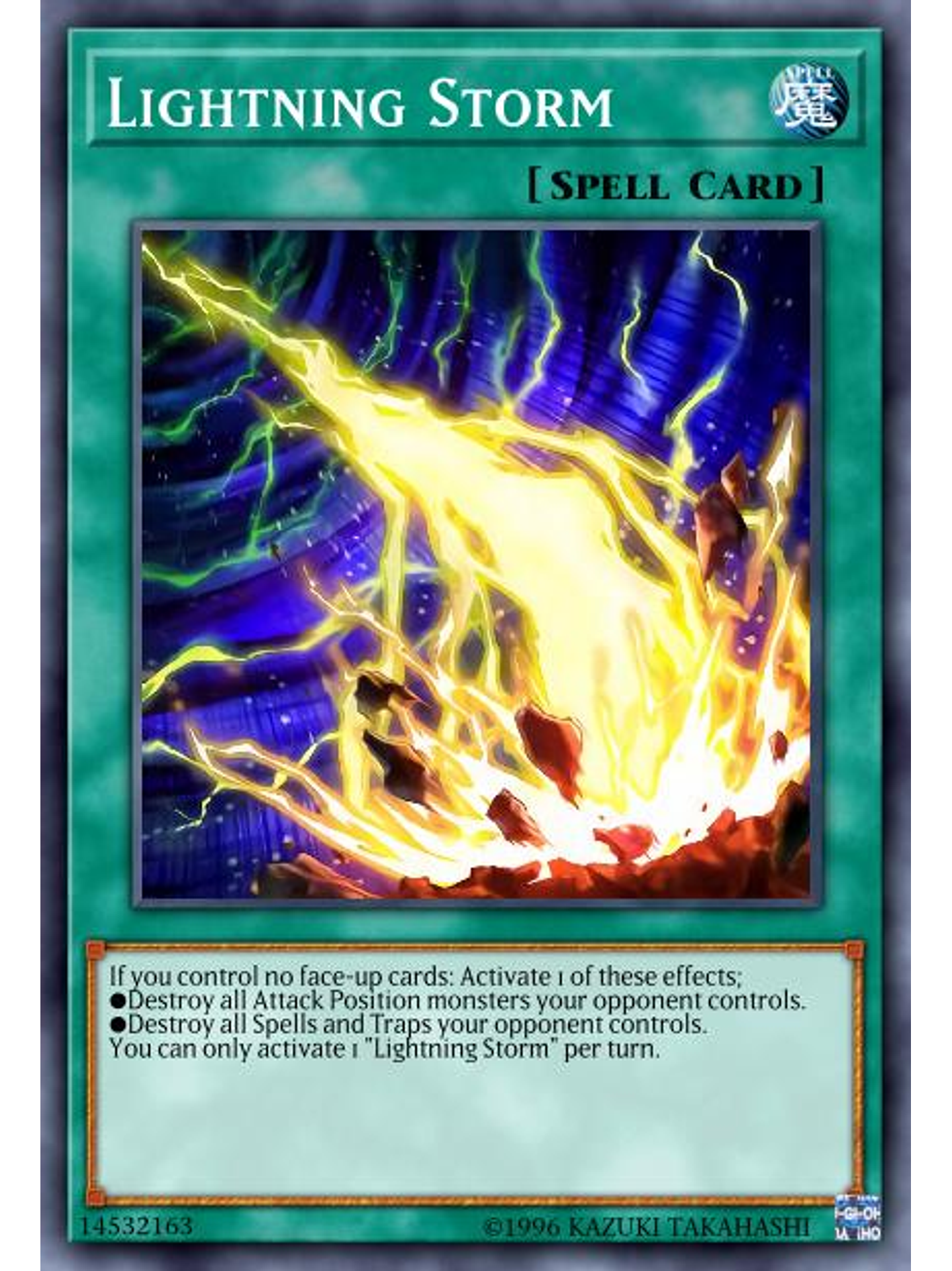 Lightning Storm - MP22-EN253 - Prismatic Secret Rare 1st Edition 1