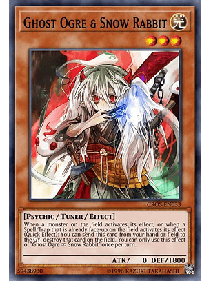 Ghost Ogre & Snow Rabbit - MP22-EN255 - Prismatic Secret Rare 1st Edition