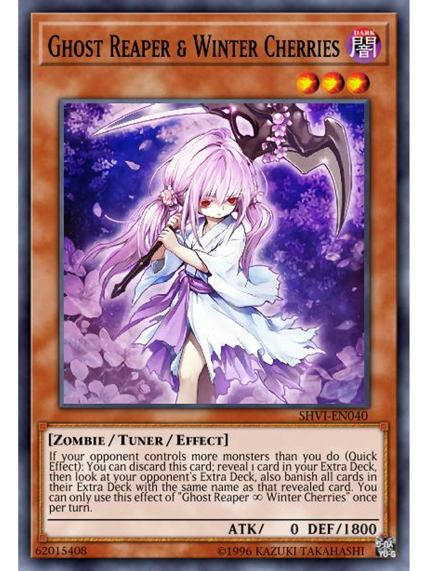 Ghost Reaper & Winter Cherries - MP22-EN256 - Super Rare 1st Edition 1