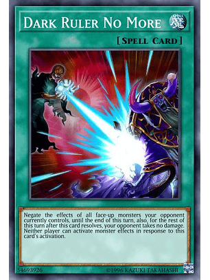 Dark Ruler No More - MP22-EN262 - Ultra Rare 1st Edition