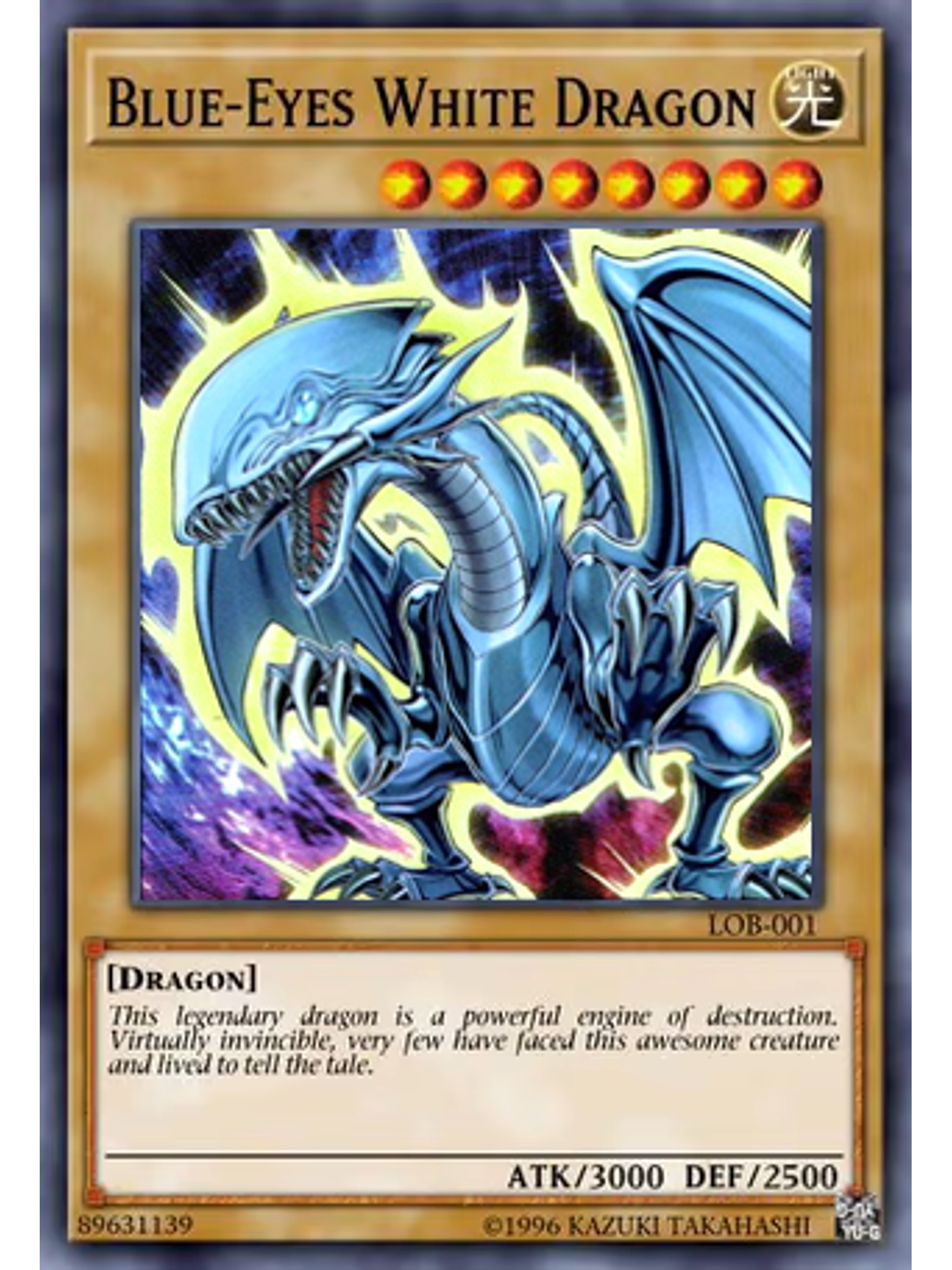 Blue-Eyes White Dragon - MP22-EN266 - Prismatic Secret Rare 1st Edition 1