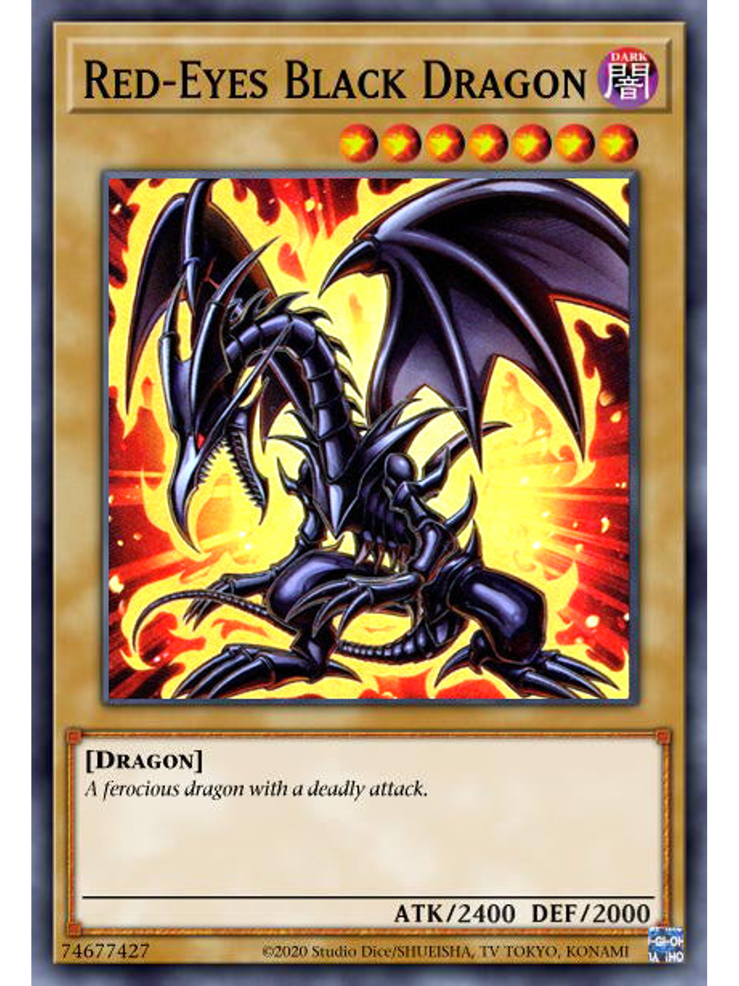 Red-Eyes Black Dragon - MP22-EN267 - Prismatic Secret Rare 1st Edition 1