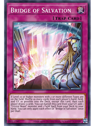 Rainbow Bridge of Salvation - MP22-EN270 - Prismatic Secret Rare 1st Edition