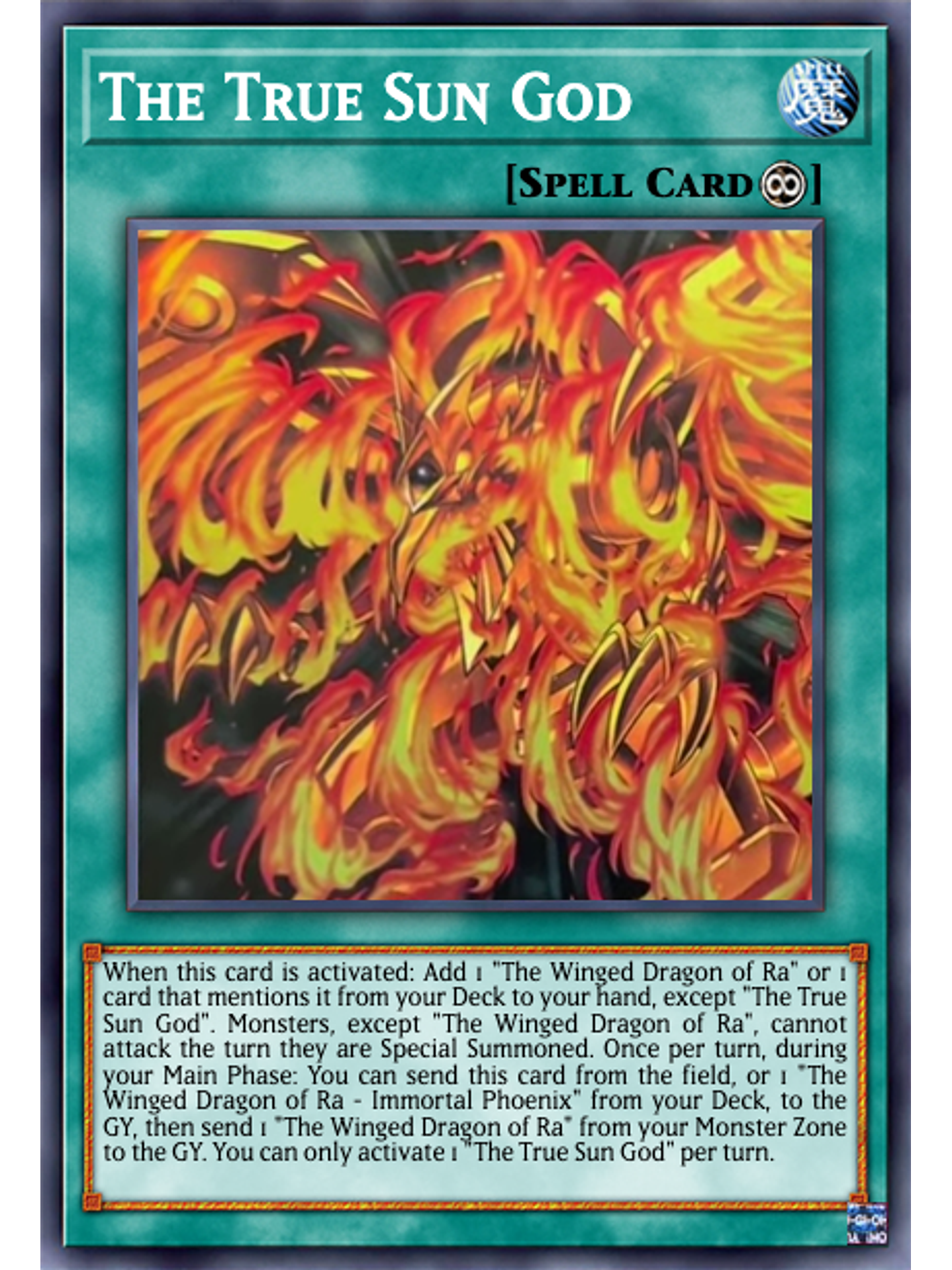 The True Sun God - MP22-EN275 - Ultra Rare 1st Edition 1