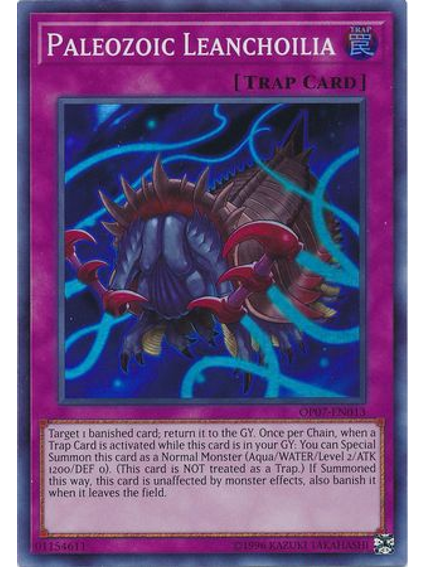 Paleozoic Leanchoilia - OP07-EN013 - Super Rare 1