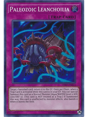 Paleozoic Leanchoilia - OP07-EN013 - Super Rare