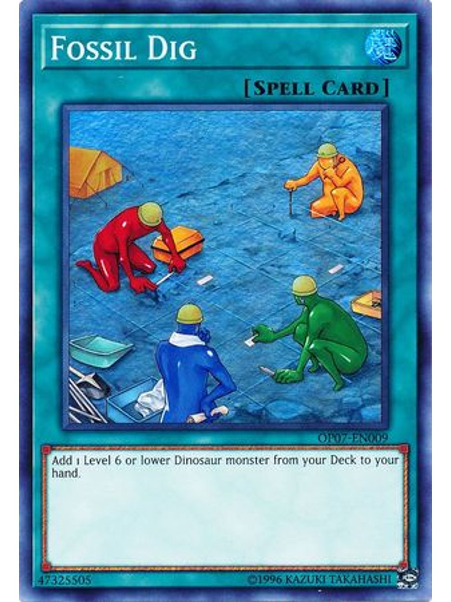 Fossil Dig - OP07-EN009 - Super Rare 1