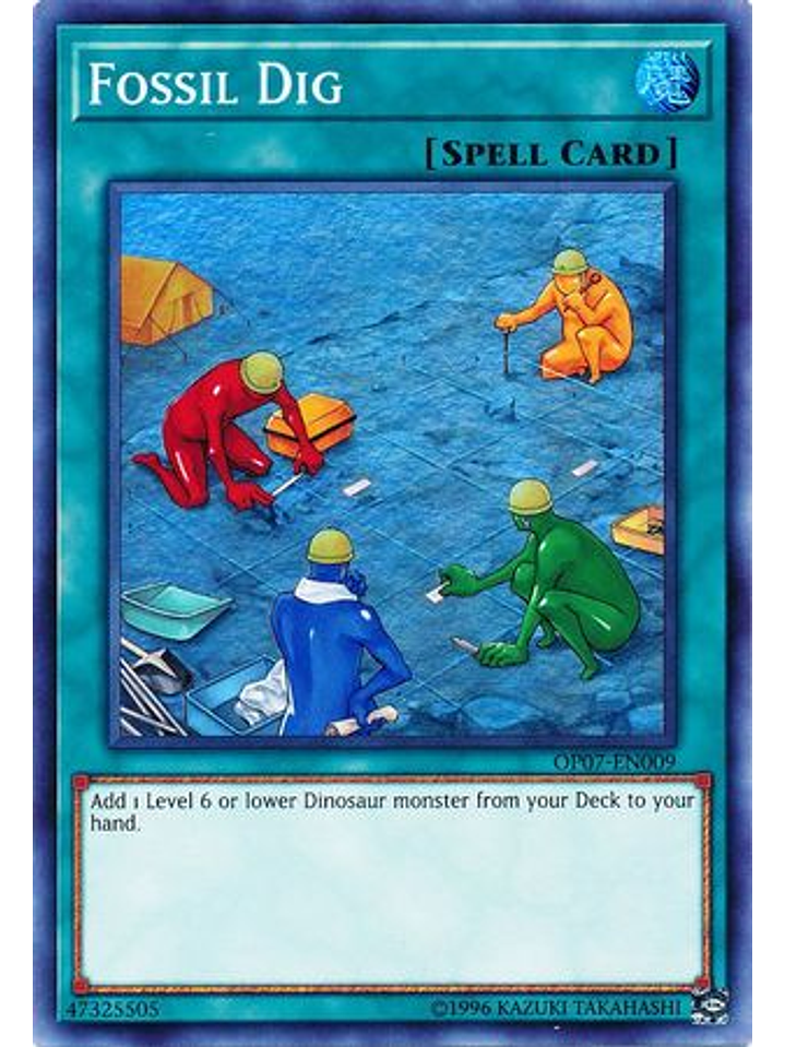 Fossil Dig - OP07-EN009 - Super Rare 1