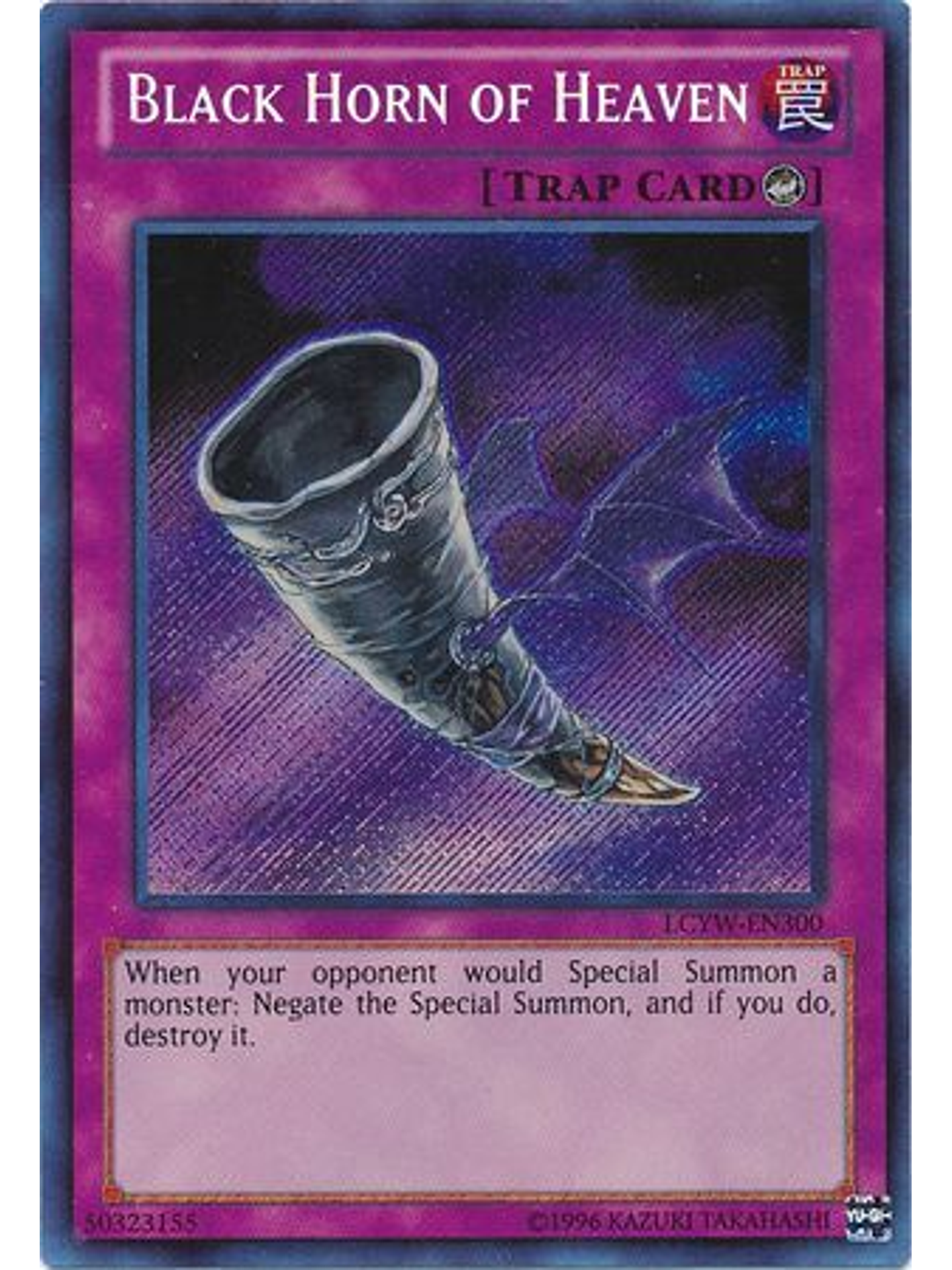 Black Horn of Heaven - LCYW-EN300 - Secret Rare Unlimited 1