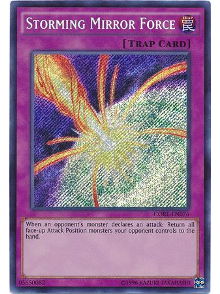Storming Mirror Force - CORE-EN076 - Secret Rare Unlimited 1