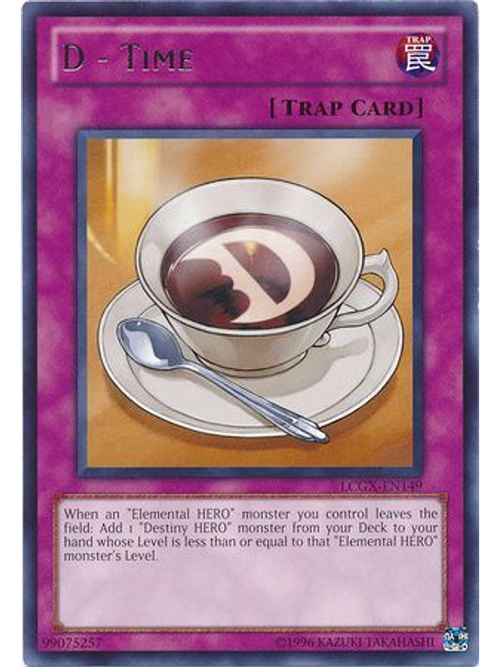 D - Time - LCGX-EN149 - Rare Unlimited 1