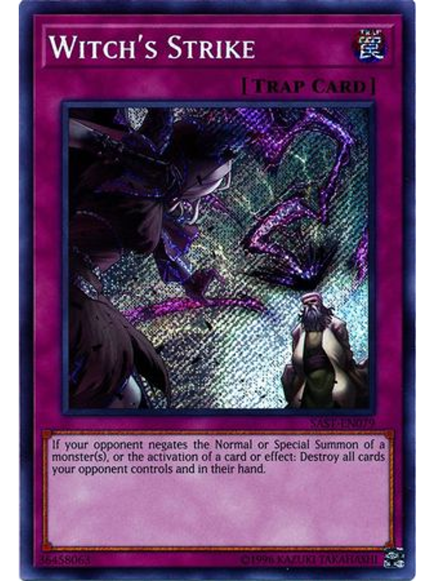 Witch's Strike - SAST-EN079 - Secret Rare Unlimited 1