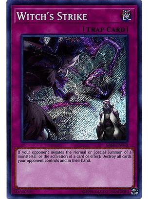 Witch's Strike - SAST-EN079 - Secret Rare Unlimited