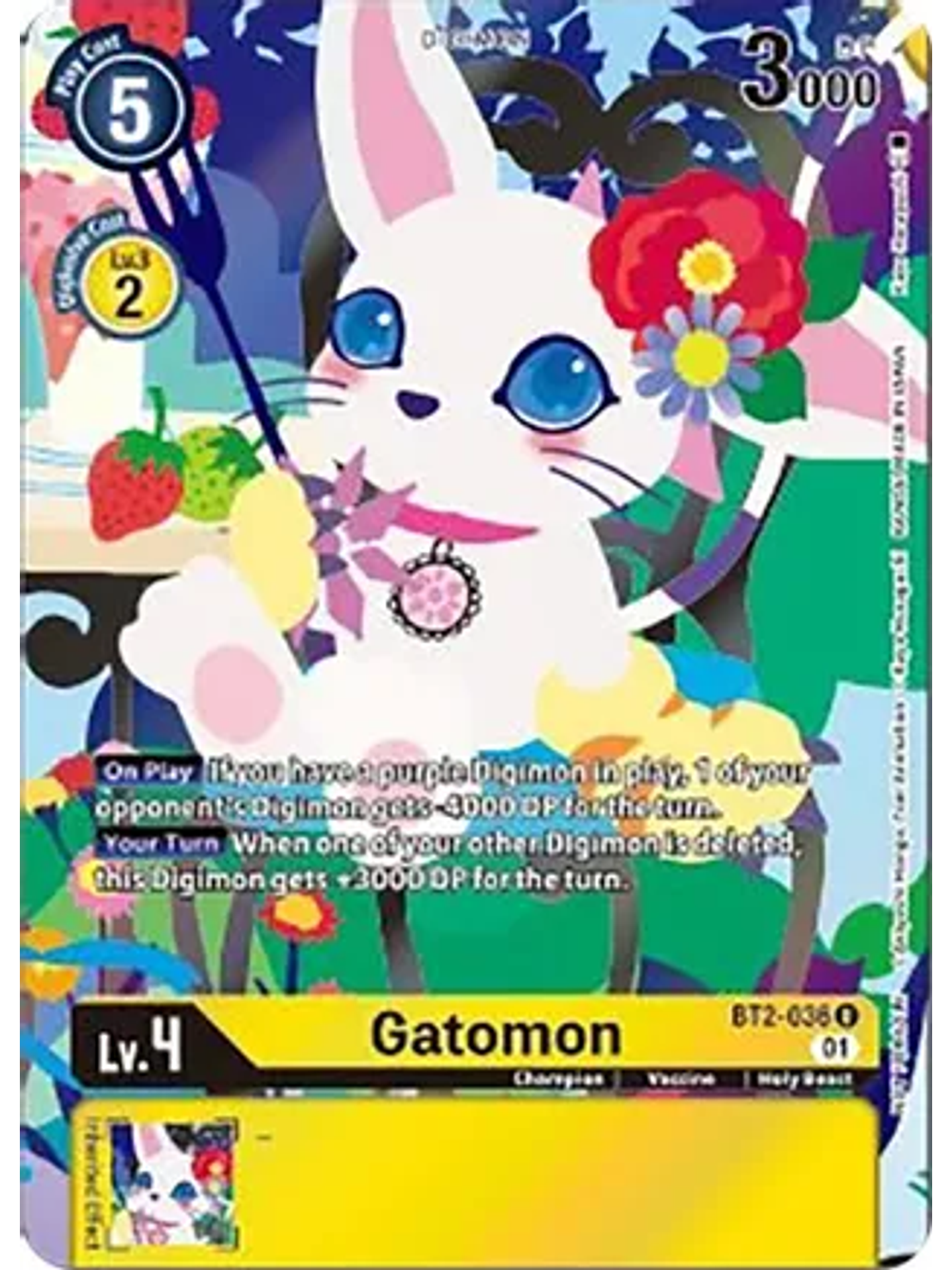 BT2-036 (Alternative Art) Gatomon 1