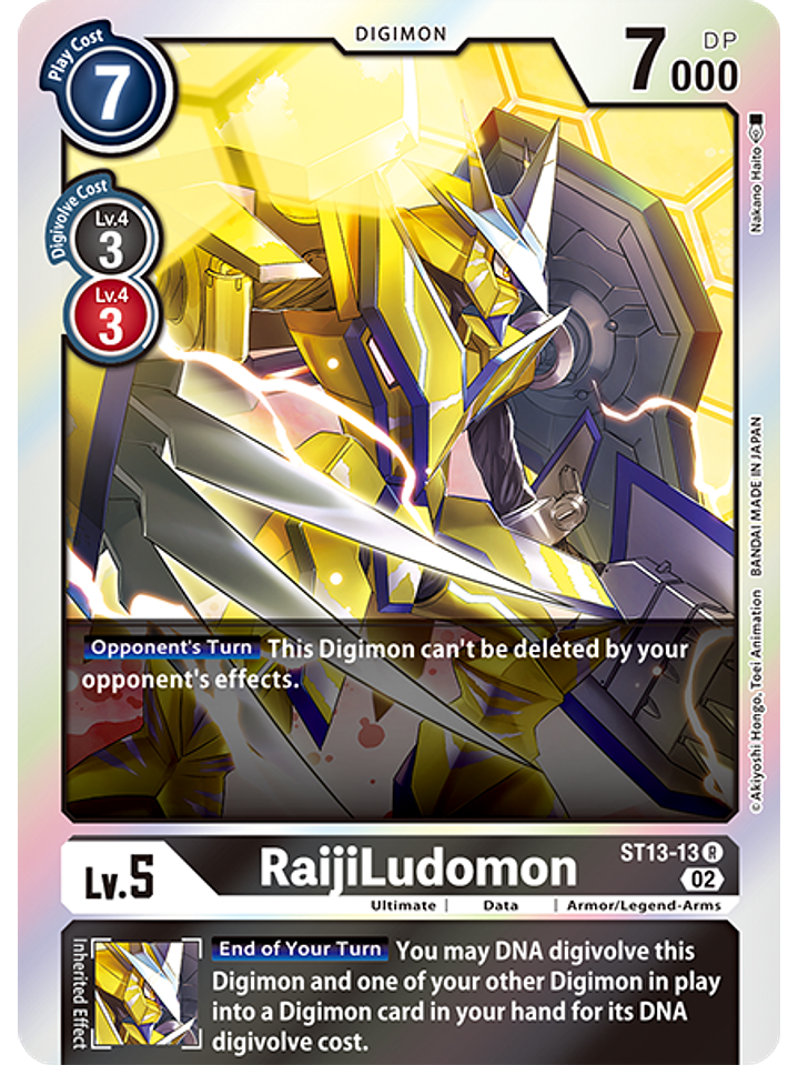 ST13-13 R RaijiLudomon  1