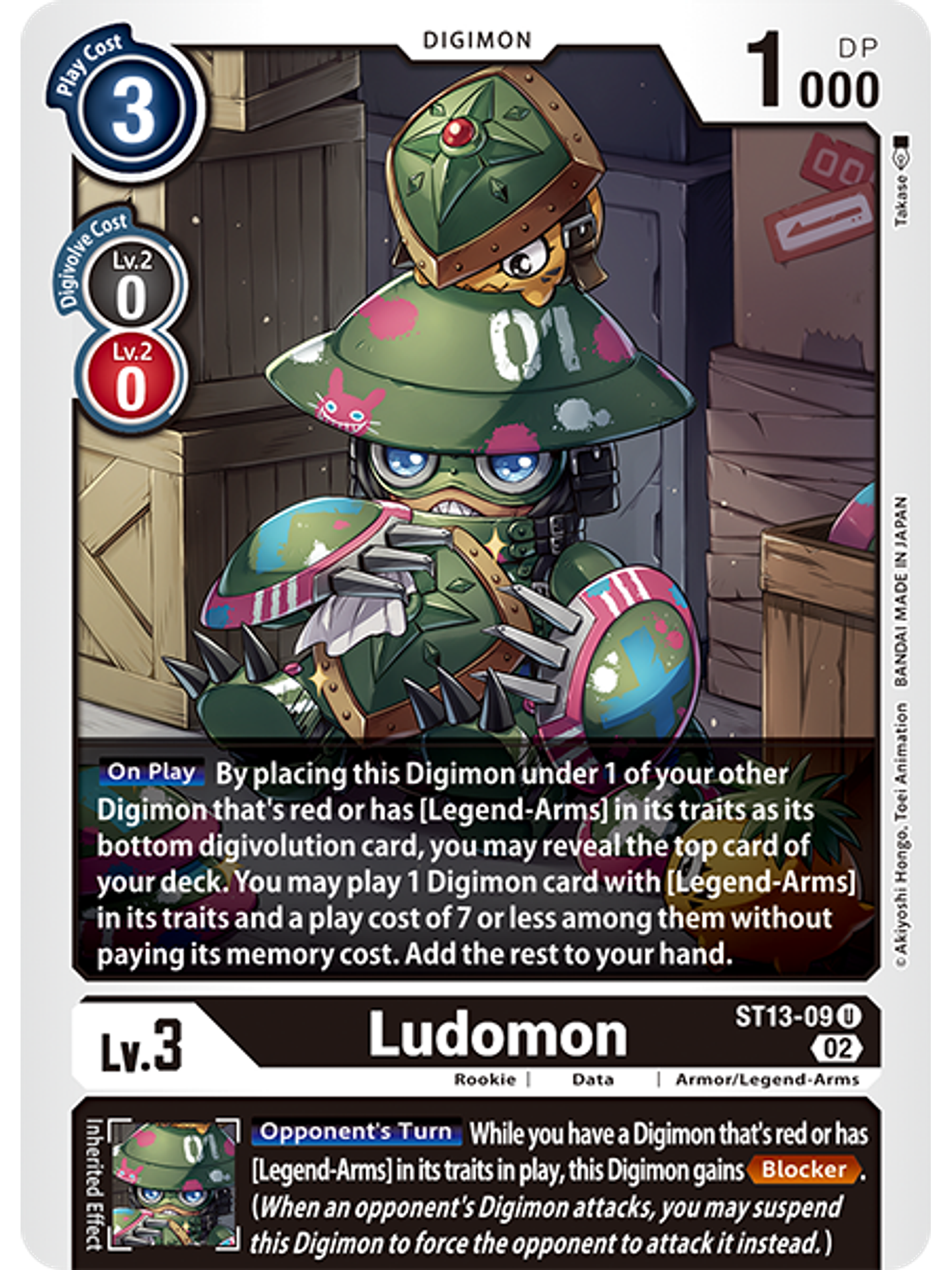 ST13-09 U Ludomon  1