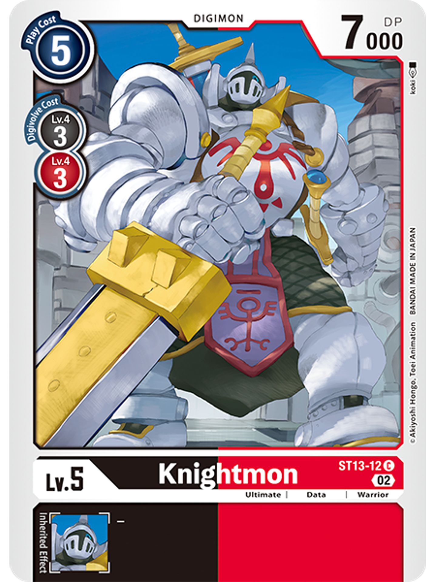 ST13-12 C Knightmon  1