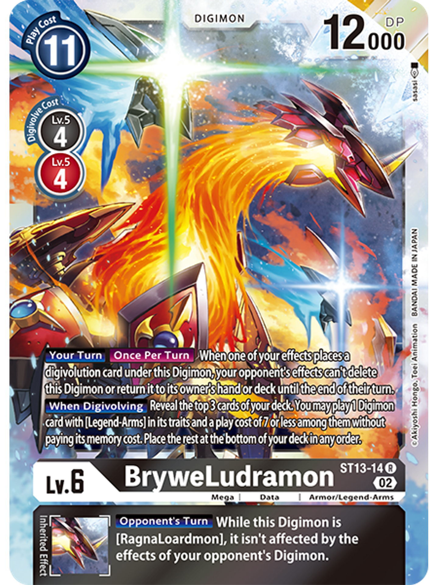 ST13-14 R BryweLudramon  1