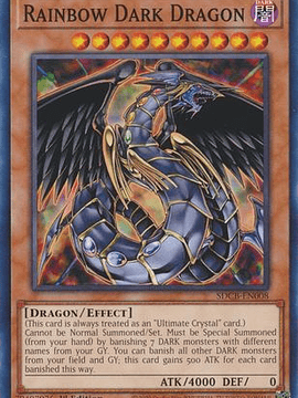 Rainbow Dark Dragon - SDCB-EN008 - Common 1st Edition