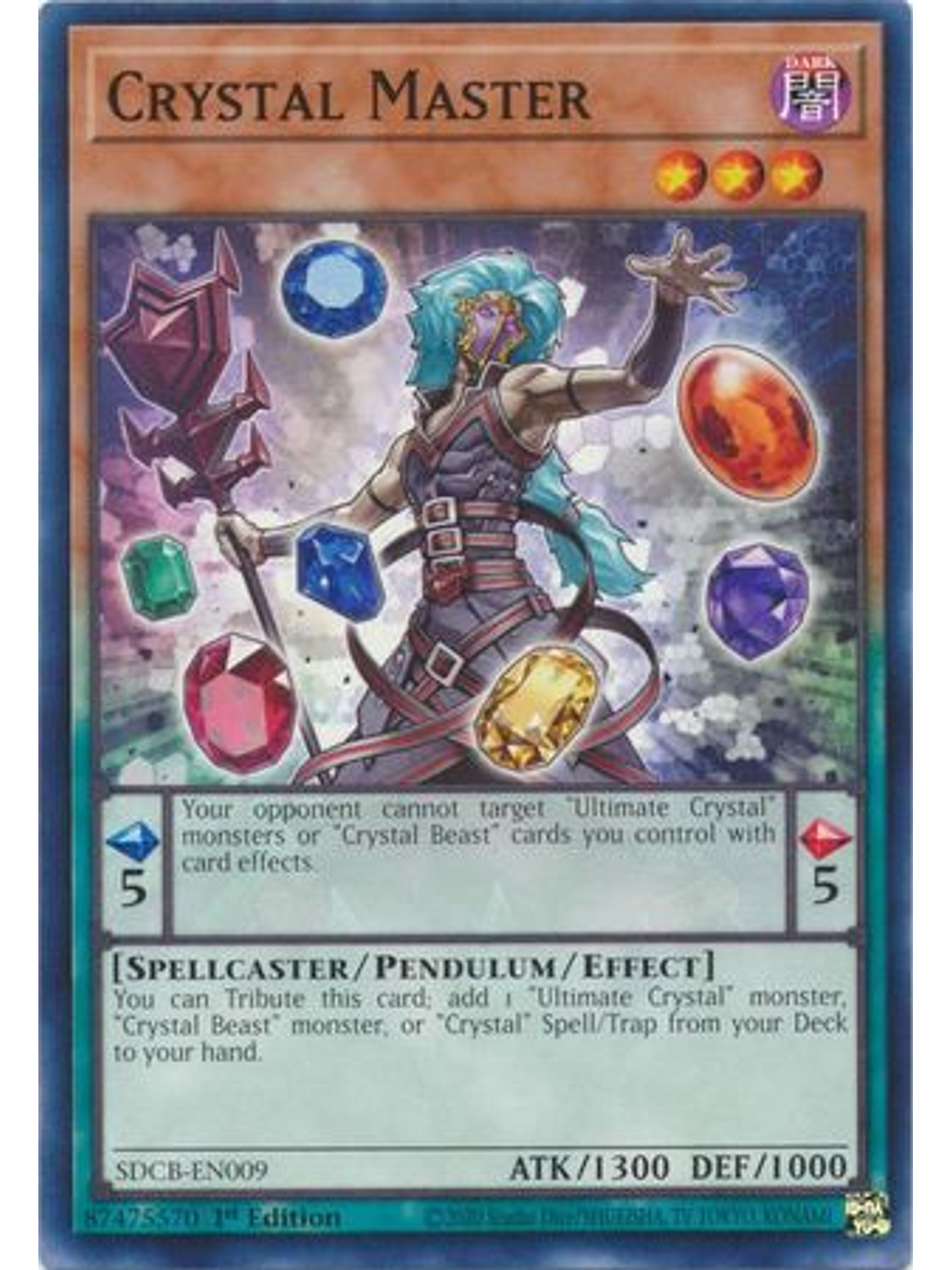 Crystal Master - SDCB-EN009 - Common 1st Edition 1