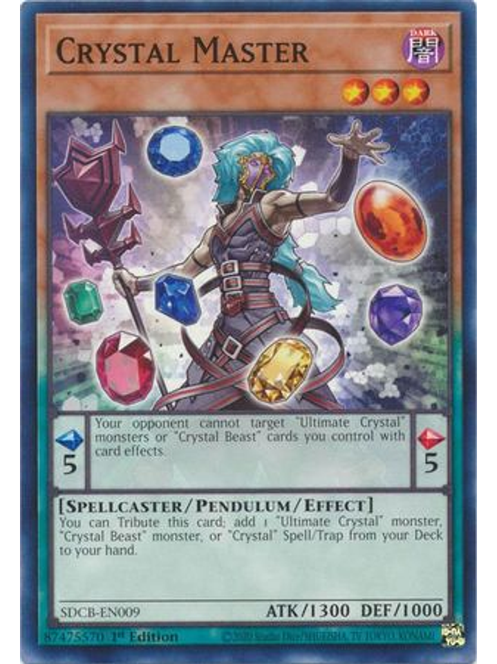 Crystal Master - SDCB-EN009 - Common 1st Edition 1
