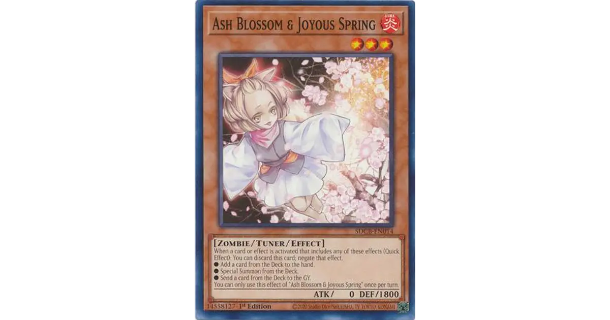Ash Blossom & Joyous Spring - SDCB-EN014 - Common 1st