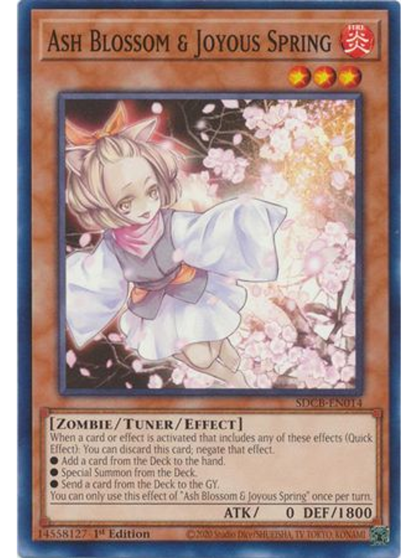 Ash Blossom & Joyous Spring - SDCB-EN014 - Common 1st Edition 1