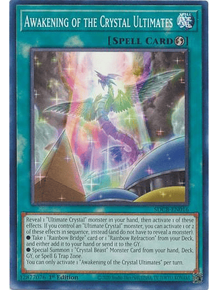 Awakening of the Crystal Ultimates - SDCB-EN016 - Common 1st Edition