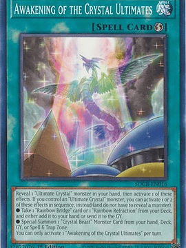 Awakening of the Crystal Ultimates - SDCB-EN016 - Common 1st Edition