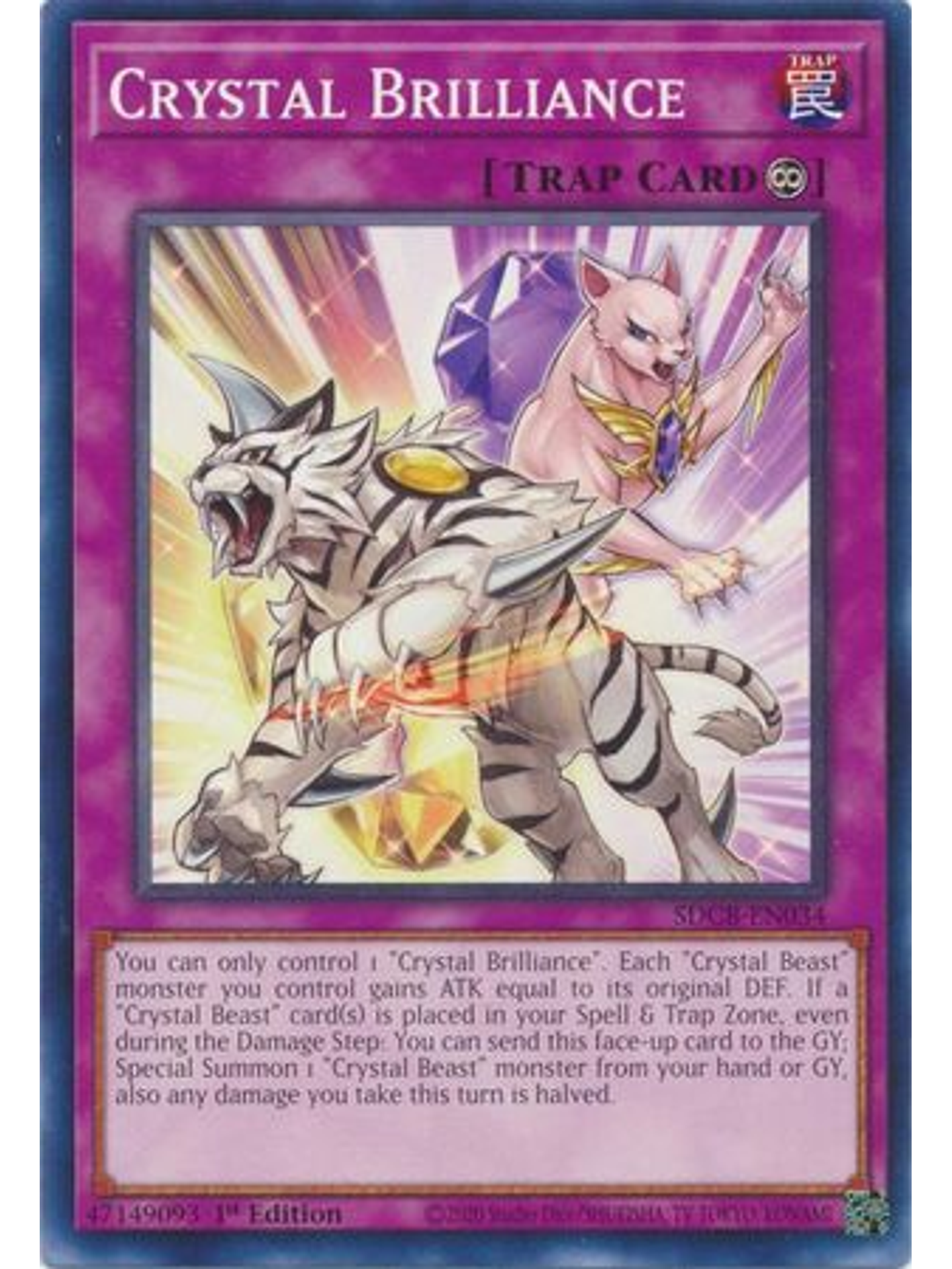 Crystal Brilliance - SDCB-EN034 - Common 1st Edition 1
