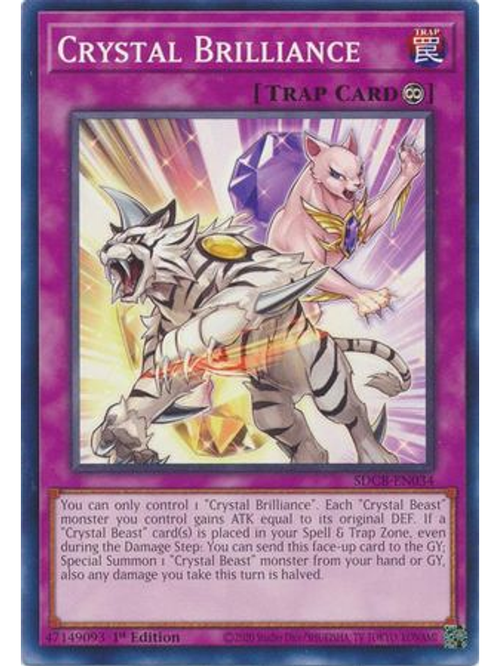 Crystal Brilliance - SDCB-EN034 - Common 1st Edition 1