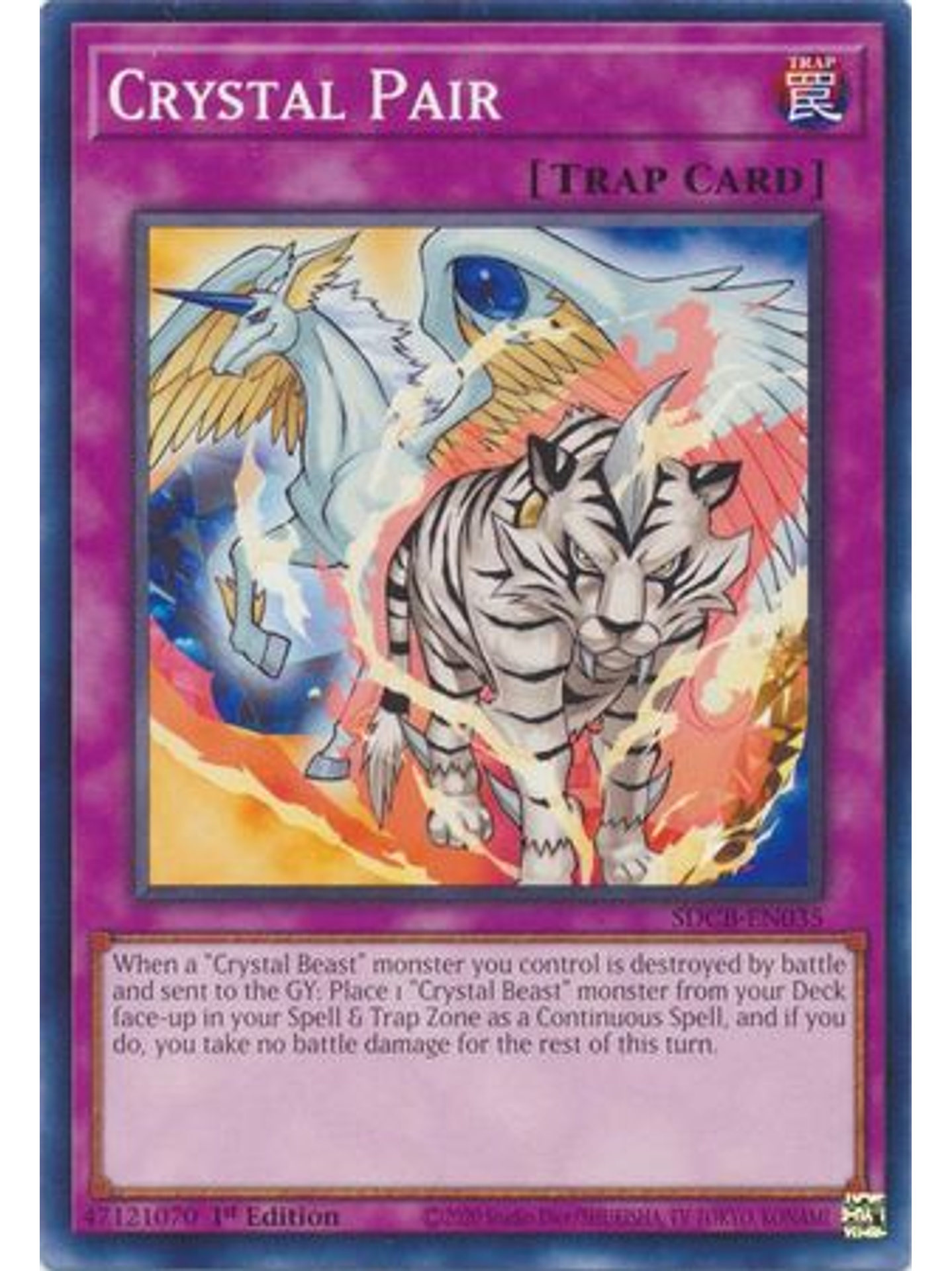 Crystal Pair - SDCB-EN035 - Common 1st Edition 1