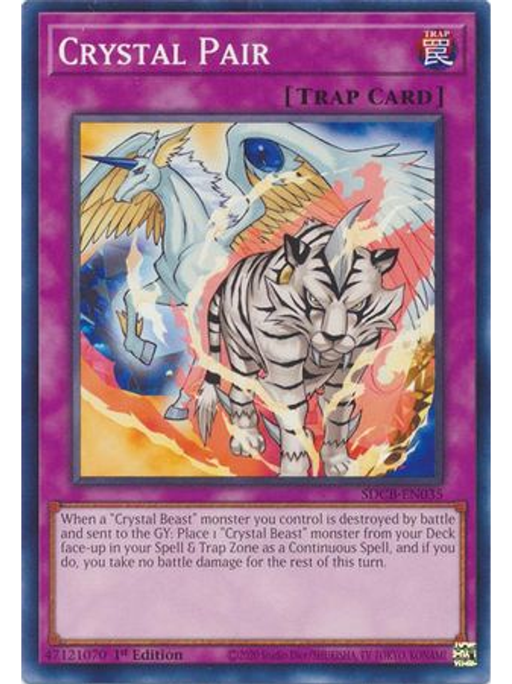 Crystal Pair - SDCB-EN035 - Common 1st Edition 1