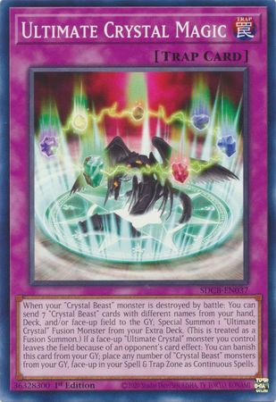 Ultimate Crystal Magic - SDCB-EN037 - Common 1st Edition