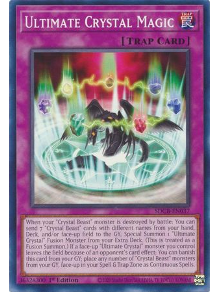 Ultimate Crystal Magic - SDCB-EN037 - Common 1st Edition 1