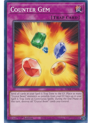Counter Gem - SDCB-EN038 - Common 1st Edition