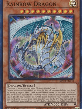 Rainbow Dragon - SDCB-EN041 - Ultra Rare 1st Edition